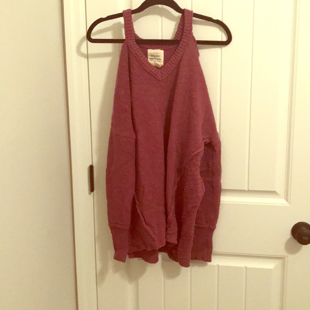 Cold Shoulder Sweater